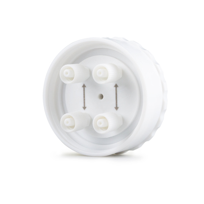 Elegra Dual Argon Humidifier Cap Assembly