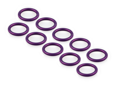 PTFE Coated Viton O-rings (PKT 10)