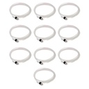 UniFit Connector with 1.3mm OD x 0.75mm ID x 700mm long sample tube (PKT 10)