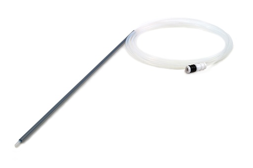 [60-703-1010] PTFE Sheathed Carbon Fibre Probe 0.25mm ID 1100mm long with UniFit Connector (for Agilent I-AS)