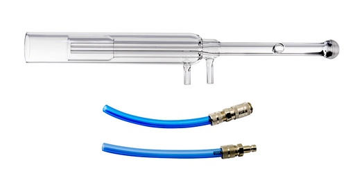 [30-807-0524] Quartz Torch 2.5mm injector with gas fittings