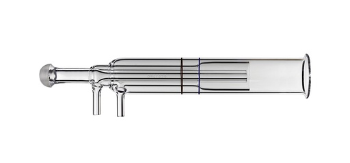 [30-808-0317] Quartz Torch 2.5mm injector, 4mm OD side arms for Spectro EOP